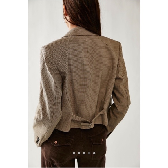 Free People Betty Blazer NWOT - Picture 3 of 7